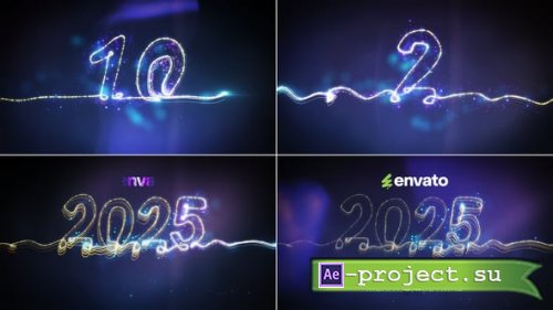 Videohive - New Year 2025 Countdown // New Year Wishes 2025 - 55960829 - Project for After Effects