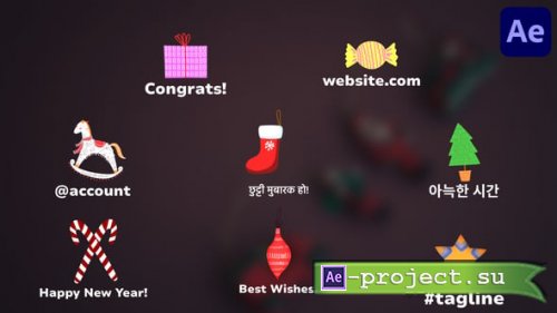 Videohive - Xmas Toy Icons for After Effects - 56007430 - Project for After Effects