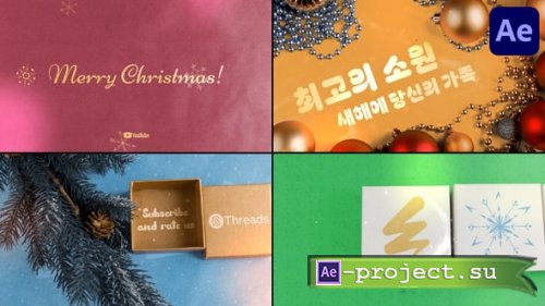 Videohive - New Year Stop Motion Typography for After Effects - 56033271 - Project for After Effects