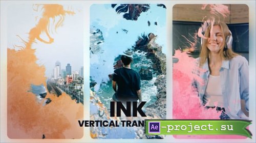 Videohive - Ink Transitions - 55997893 - Project for After Effects