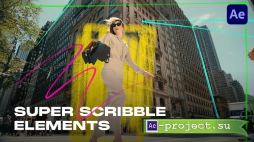 Videohive - Super Scribble Pack - 55628851 - Project for After Effects