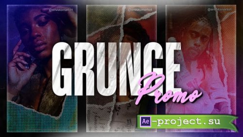 Videohive - Grunge Vertical Paper Promo - 56036972 - Project for After Effects