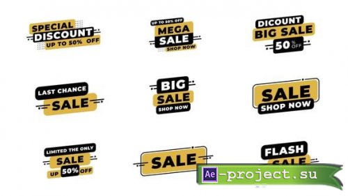 Videohive - Sale Titles 0.2 | After Effects - 56024710 - Project for After Effects