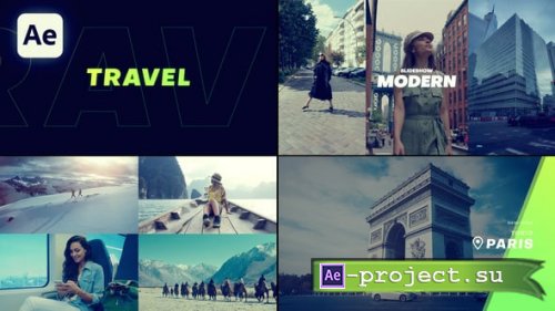 Videohive - Slideshow - Travel Slideshow - 56074079 - Project for After Effects