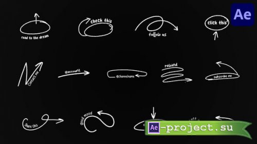 Videohive - Arrows Titles for After Effects - 56062477 - Project for After Effects