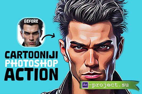 CartooNiji Photoshop Action