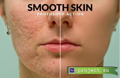 High-End Smooth Skin Retouch Photoshop Action