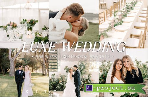 Luxe Wedding Photography Lightroom Presets