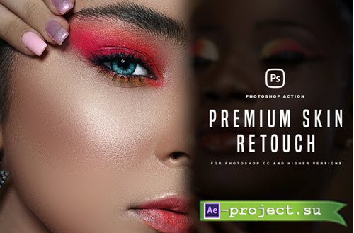 Skin Retouch Photoshop Action