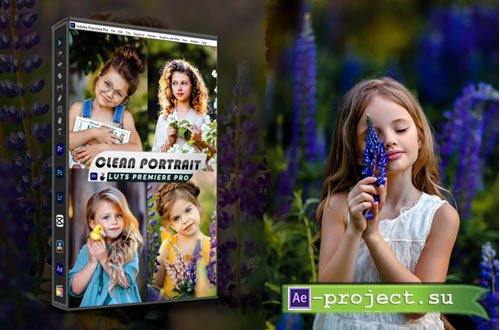 Clean Portrait Presets And luts Video Premiere Pro