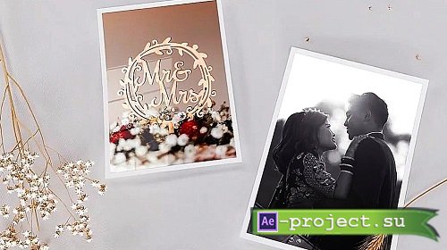 3D Wedding Nordic Slideshow 1284046 - Project for After Effects