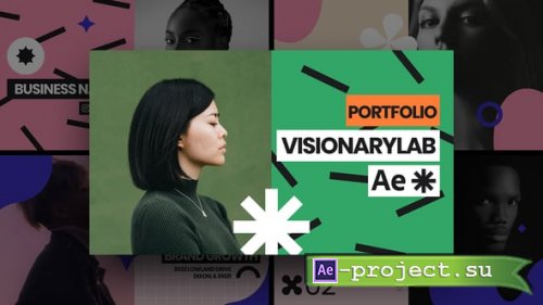 Videohive - VisionaryLab Portfolio Templates For Ae - 56091447 - Project for After Effects