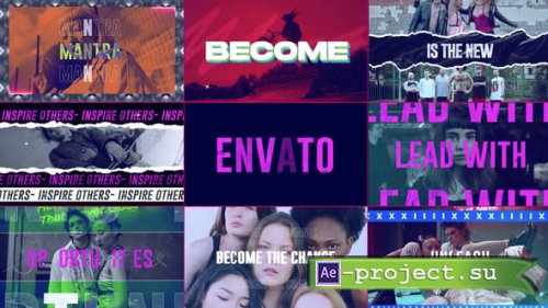 Videohive - Grunge Opener Vibrant - 55852265 - Project for After Effects