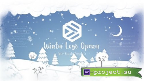 Videohive - Minimal Winter Logo - 56082161 - Project for After Effects