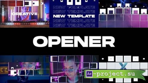 Videohive - Creative Opener - 56063544 - Project for After Effects