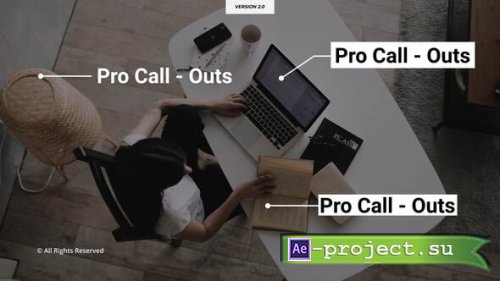 Videohive - Call - Outs 2.0 | AE - 56081832 - Project for After Effects