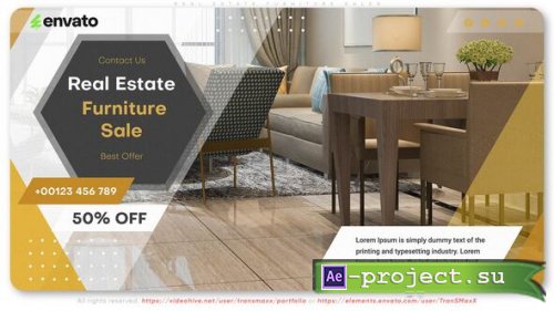 Videohive - Real Estate Furniture Sales - 56085401 - Project for After Effects