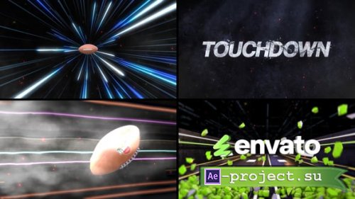 Videohive - American Football Bumper 3 (2 Bumpers) - 56063472 - Project for After Effects