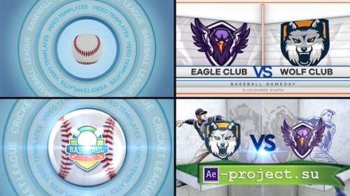 Videohive - Baseball VS 2 - 56051936 - Project for After Effects