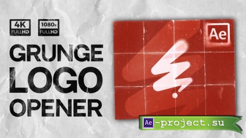 Videohive - Grunge Logo Opener - 55384506 - Project for After Effects