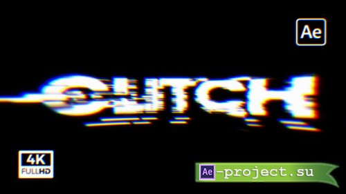 Videohive - Glitch Logo Reveal - 55815376 - Project for After Effects