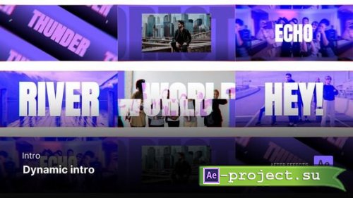 Videohive - Intro/Opening - Dynamic Intro After Effects Project Files - 56122253 - Project for After Effects