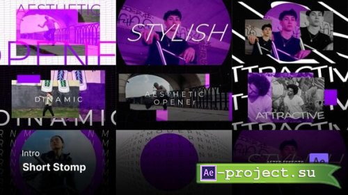 Videohive - Intro/Opening - Short Stomp After Effects Project Files - 56122310 - Project for After Effects