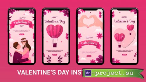 Videohive - Romantic Valentines Day Instagram Story Template - 56132631 - Project for After Effects