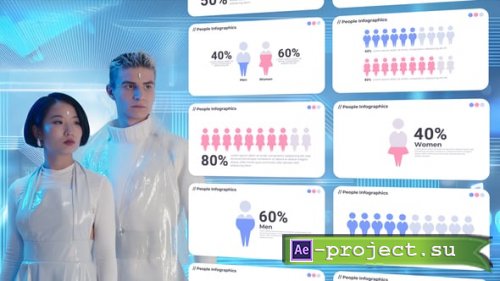 Videohive - People Charts Infographics - 56137918 - Project for After Effects