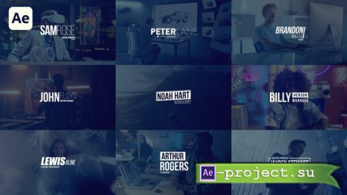 Videohive - Corporate Titles Pack - 56161353 - Project for After Effects