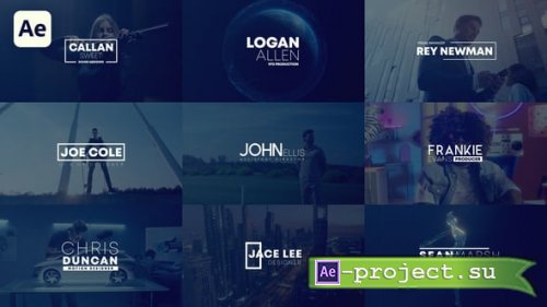 Videohive - Text Titles Typography - 56161384 - Project for After Effects