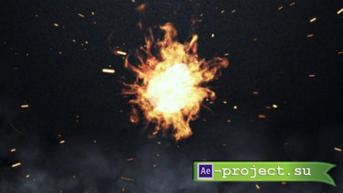 Videohive - Fire Logo - 12148620 - Project for After Effects