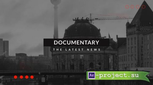 Videohive - Documentary Intro - 56145419 - Project for After Effects