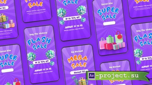 Videohive - Flash Sale Instagram Story - 56189158 - Project for After Effects