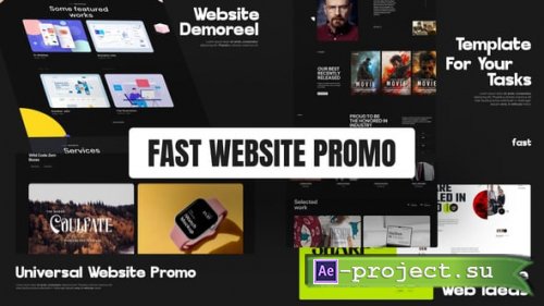 Videohive - Fast Website Promo - 56178995 - Project for After Effects