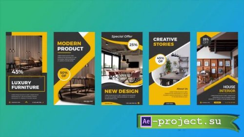 Videohive - Interior Instagram Stories - 52202288 - Project for After Effects