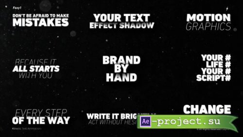 Videohive - Kinetic Text Animation // AE - 56197752 - Project for After Effects