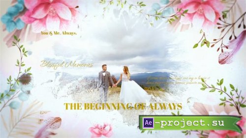 Videohive - Blooming Love - Wedding Slideshow - 56194679 - Project for After Effects