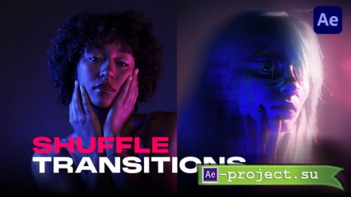 Videohive - Shuffle Transitions - 56179639 - Project for After Effects