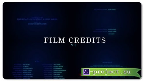 Videohive - Film Credits V3 - 56204827 - Project for After Effects