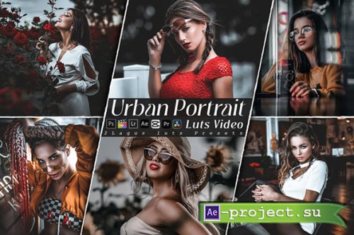 Urban Portrait Lightroom Preset & Lut Premiere Pro