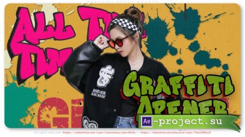 Videohive - Graffiti Style Opener - 56236913 - Project for After Effects