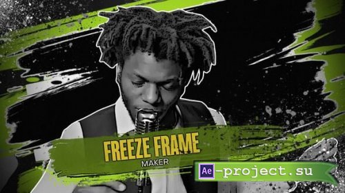 Videohive - Freeze Frame | Brush Style - 56112562 - Project for After Effects