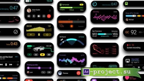 Videohive - Dynamic island phone interface - 56255313 - Project for After Effects