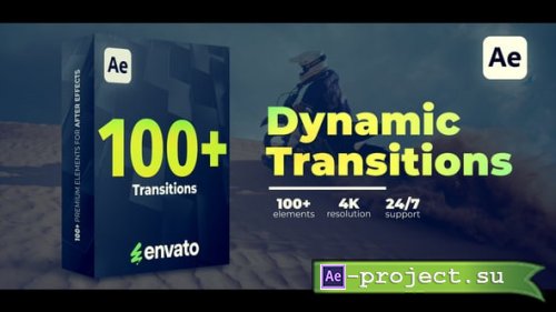 Videohive - Transitions - 56264433 - Project for After Effects