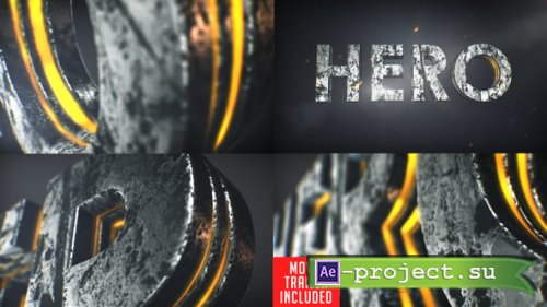 Videohive - Hero Epic Opener 3D + Movie Trailer - 21705079 - Project for After Effects