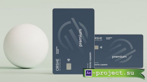 Videohive - Credit Card Mockup - 56269937 - Project for After Effects