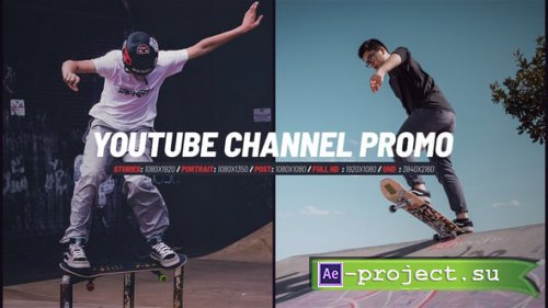 Videohive - Youtube Channel Promo - 56267198 - Project for After Effects
