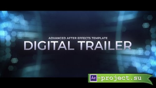 Videohive - Digital Technology Trailer Teaser - 45367603 - Project for After Effects