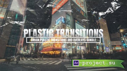 Videohive - Urban Plastic Transitions And Overlays Bundle - 56288472 - Project for After Effects